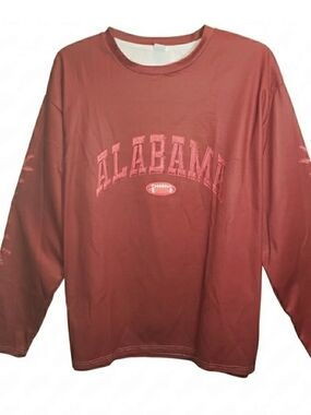 Crimson Alabama Crimson Tide 3X long-sleeve shirt.